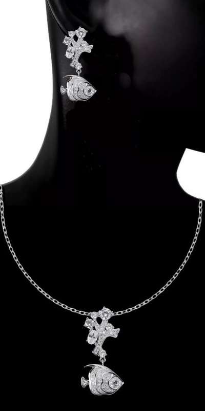 Deluxe AAA Black and White Cubic Zirconia set in Solid .925 Sterling Silver 14K W/Gold Stud Earrings