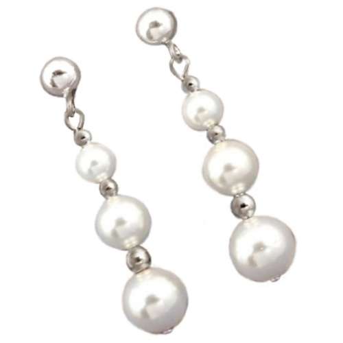Creamy White River Pearl set in.925 Sterling Silver Elegant Handmade Pendant