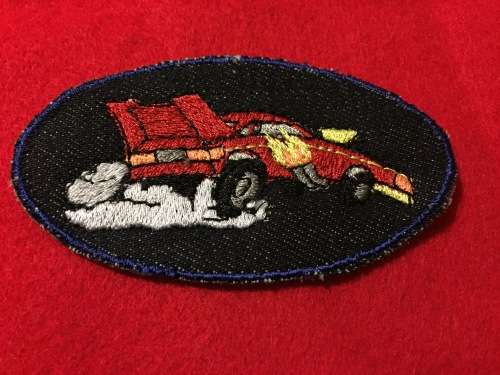 SALE!!! Racing car badge patch