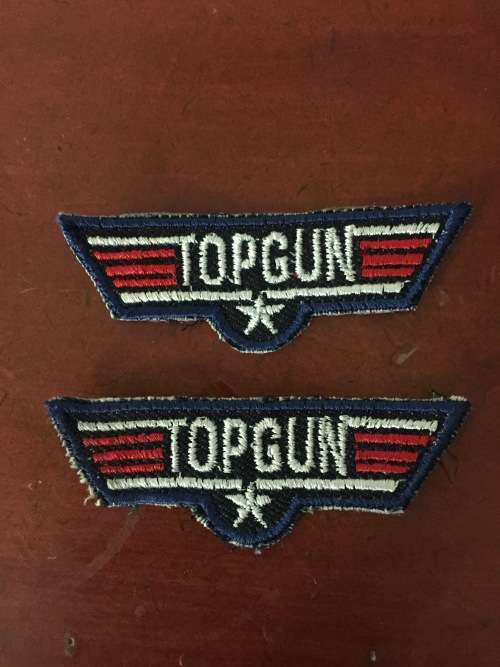 Top gun badges - Set of two