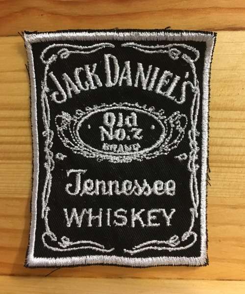 Biker Jack Daniels badge patch