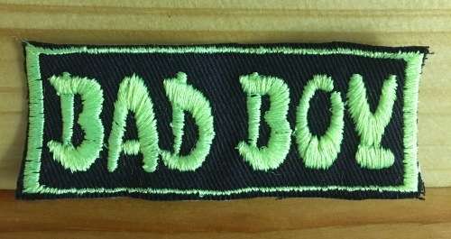 BDG409 SALE!!!! "Bad Boy" bold badge patch