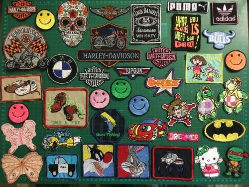 Variety of embroidered badges - Choose any 2 for R100