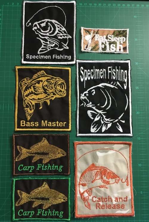 Variety of embroidered badges - Choose any 2 for R100