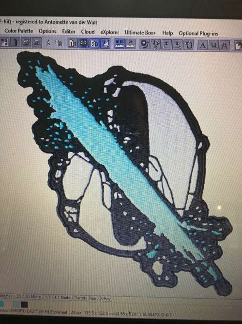 Customized badges vir Jurie