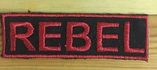 BDG196 Biker Rebel badge patch