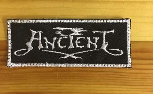 BDG423  Ancient rock band logo badge patch