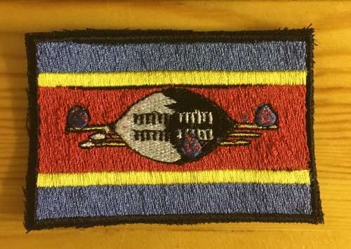BDG230 Flag of Swaziland badge patch