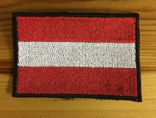 BDG259 Flag of Austria badge patch