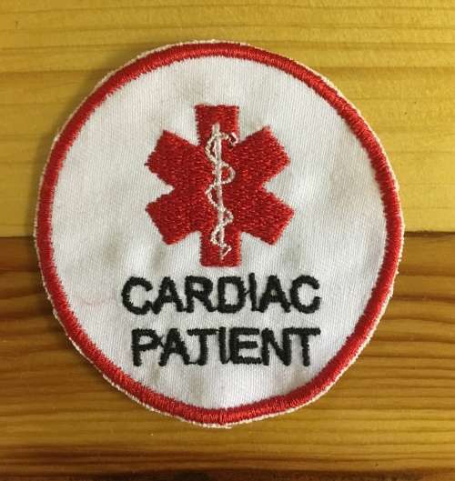BDG305 Medical alert Cardiac patient patch