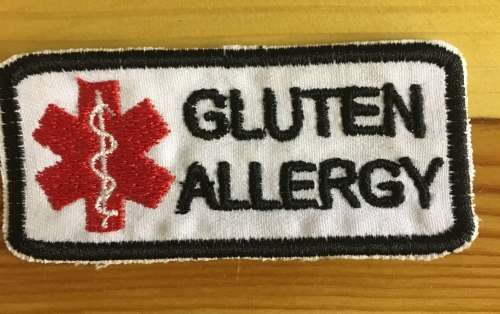 BDG288 Medical alert Gluten allergy patch