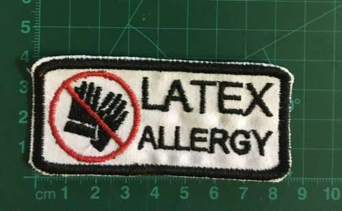 BDG302 Medical alert Latex Allergy