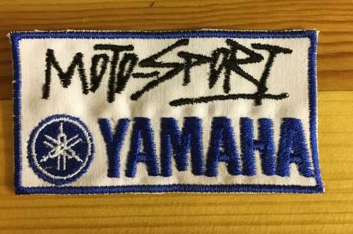 BDG527 Yamaha Moto-Sport badge patch