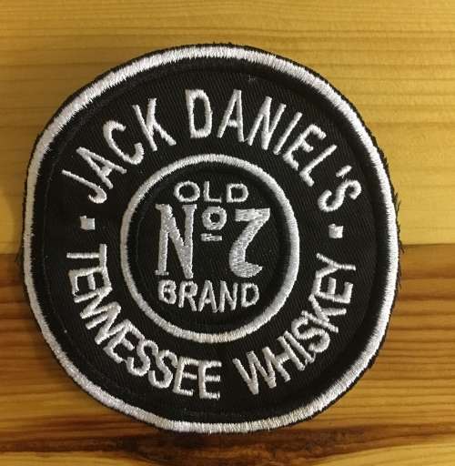 BDG534 Jack Daniels round badge patch END OF RANGE