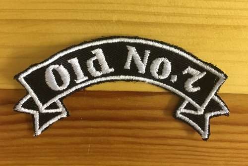BDG540 Old no 7ribbon badge patch 10cm END OF RANGE