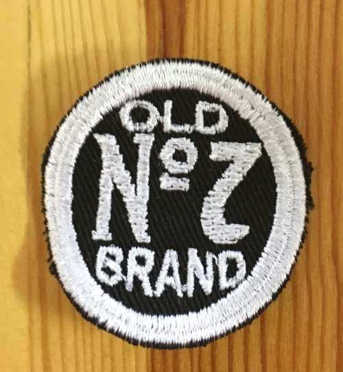 BDG542 Jack Daniels  no 7 small badge patch