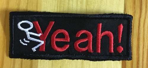 BDG564 Stickman 5 badge patch