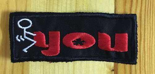 BDG565 Stickman 6 badge patch