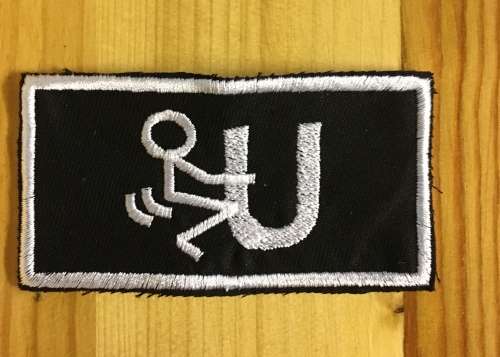 BDG560 Stickman 1 badge patch