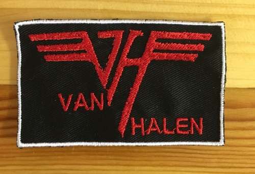 BDG651  Rock Van Halen badge patch