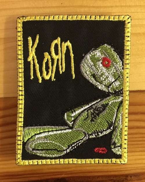 BDG648 Rock Korn badge patch