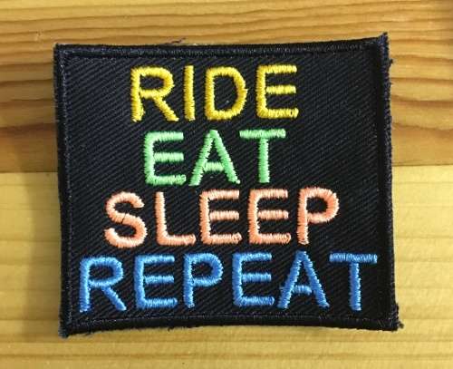 BDG453 Biker Ride etc badge patch