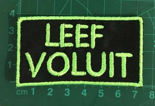 BDG215 Afrikaans 20 Leef voluit badge patch