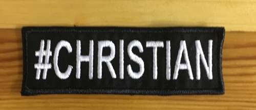 BDG788 #Christian badge patch