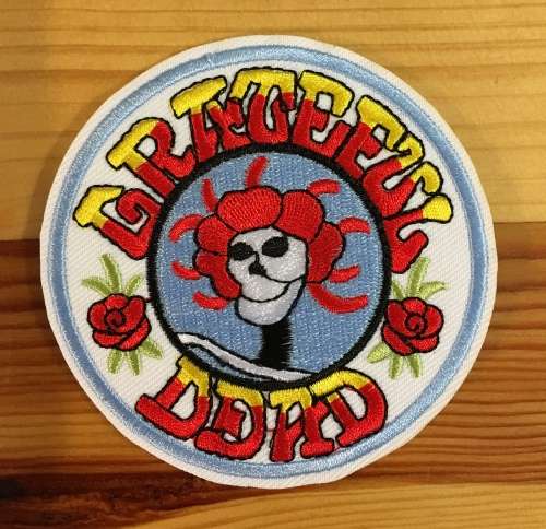 BDG914 Greatful dead badge patch