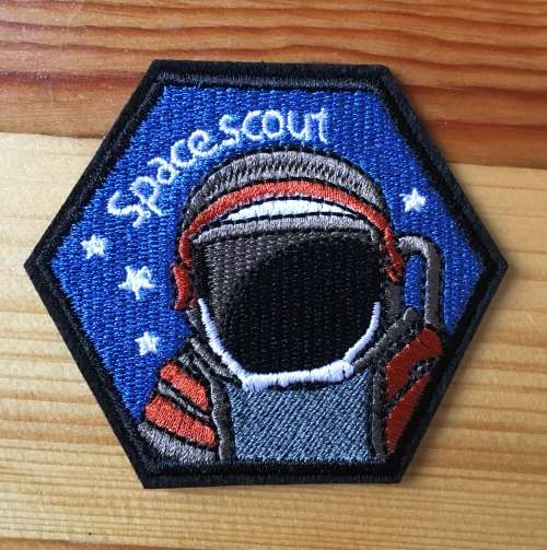 SP3 Astronaut spacescout space badge patch