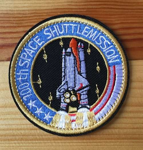 SP5 Space shuttle launch patch badge