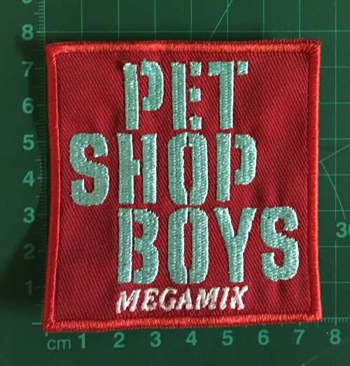 BDG822 Rock Pet Shop Boys badge patch