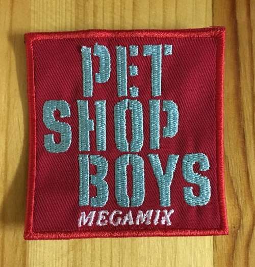 BDG822 Rock Pet Shop Boys badge patch