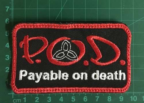 BDG971 ROCK POD patch badge
