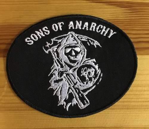 BDG967 Rock Sons of anarchy patch badge