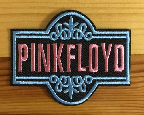 BDG984 Pink Floyd name badge patch