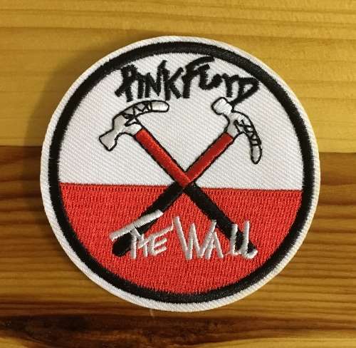 BDG985 Pink Floyd hammers badge patch