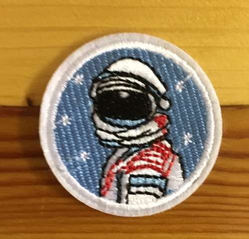BDG110 Space Astronaut badge patch 5cm