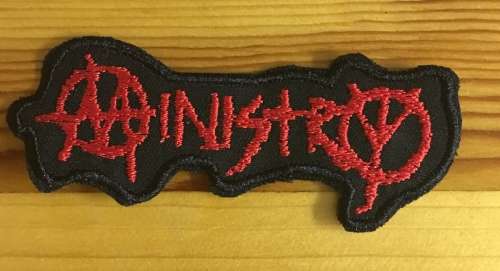 BD1001 Ministry Rock band badge patch