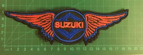 BDG1106 Suzuki wings badge patch