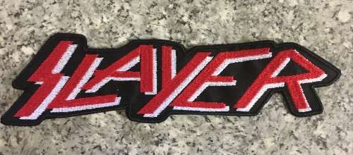 BDG1105 Long Slayer badge patch 23cm x 6cm