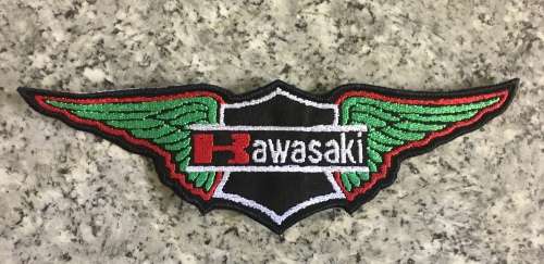 BDG1107 Kawasaki wings badge patch