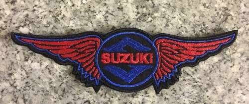 BDG1106 Suzuki wings badge patch