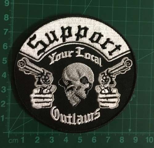 BDG1138 Support Outlaws Badge Patch