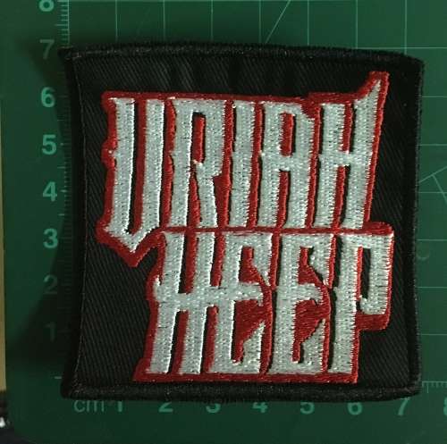 BDG1163  Rock band Uriah Heep badge patch