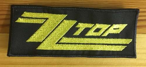 BDG1164  Rock band ZZ top badge patch
