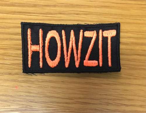 BDG Howzit badge patch