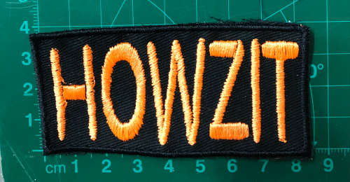 BDG Howzit badge patch