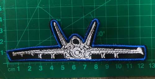 Aviation Top gun badge patch Aeroplane