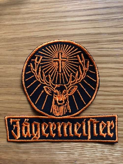 JGM racing suit badge patch 7 12CM X 10CM